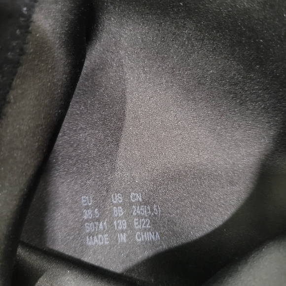 New Stuart Weitzman Jocey Stretch Suede OTK Boots Black Size 8 US S0741 - Picture 13 of 14